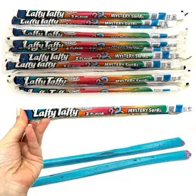 12 Pc Mystery Swirl Laffy Taffy Ropes Lovers 2 Flavor Fruit Chewy Candy Sweets