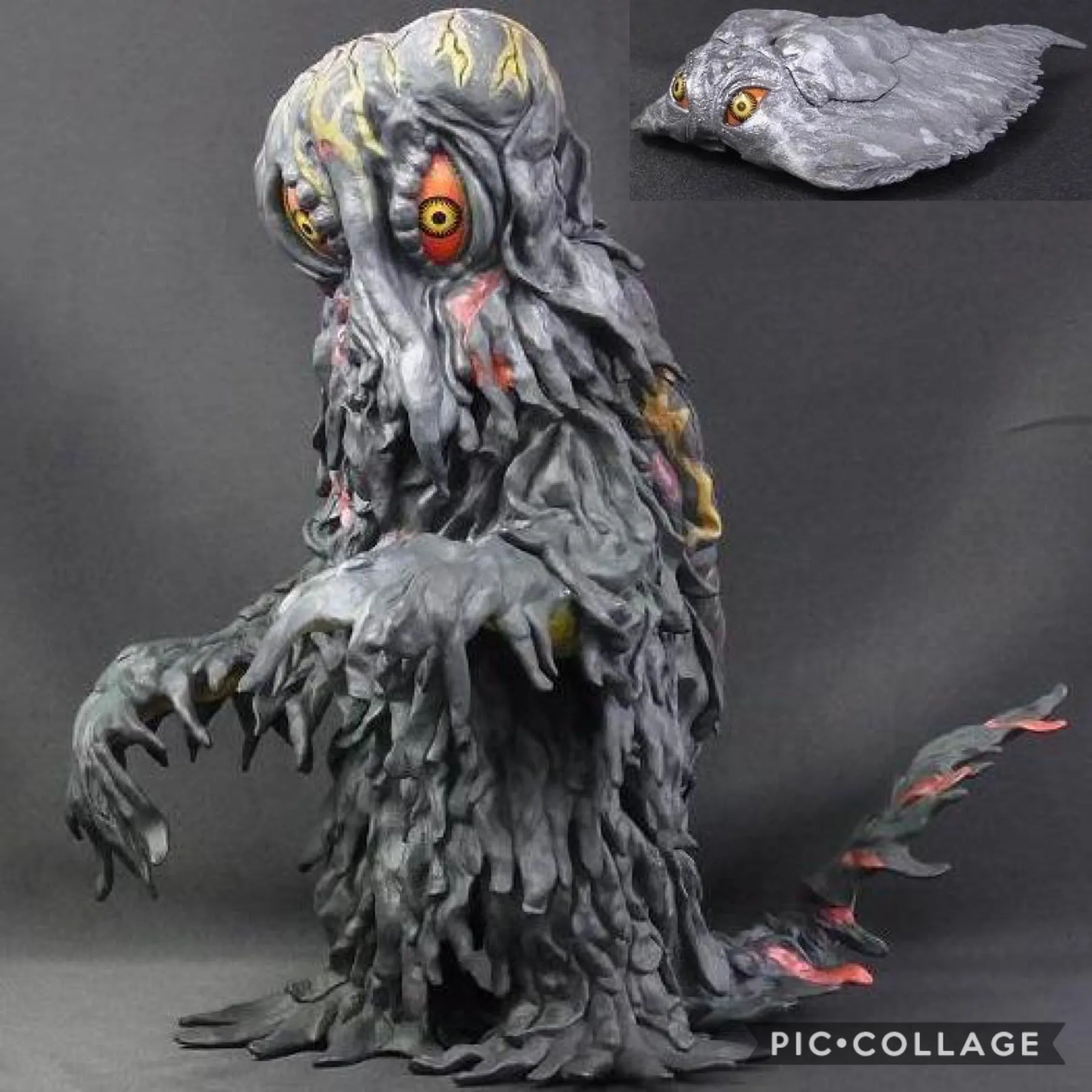 12" Inch Tall Hedorah Ric   Flying Smog Monster Final Form 1971 X-PLUS SHONEN-RIC LIMITED EDITION