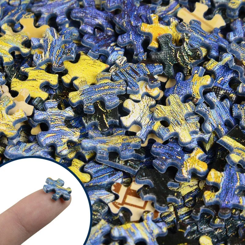 150-Piece Miniature Art Puzzle in Tube | Collectible Portable Puzzle for Art Lovers | 1015cm