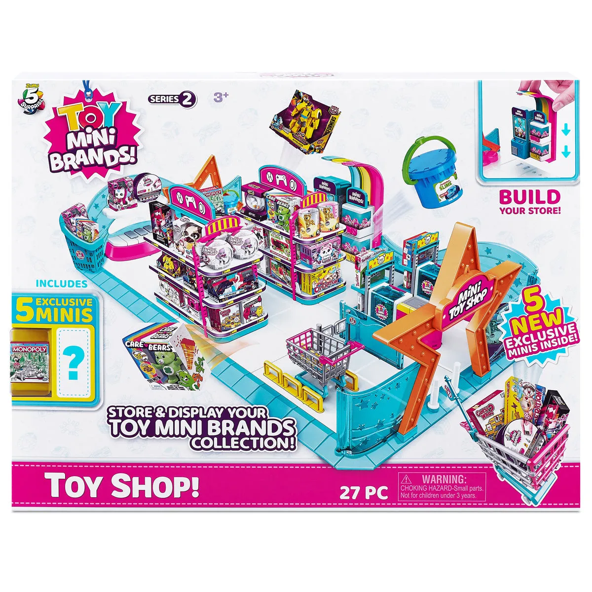 5 Surprise Toy Mini Brands Toy Shop Playset Series 2 by ZURU
