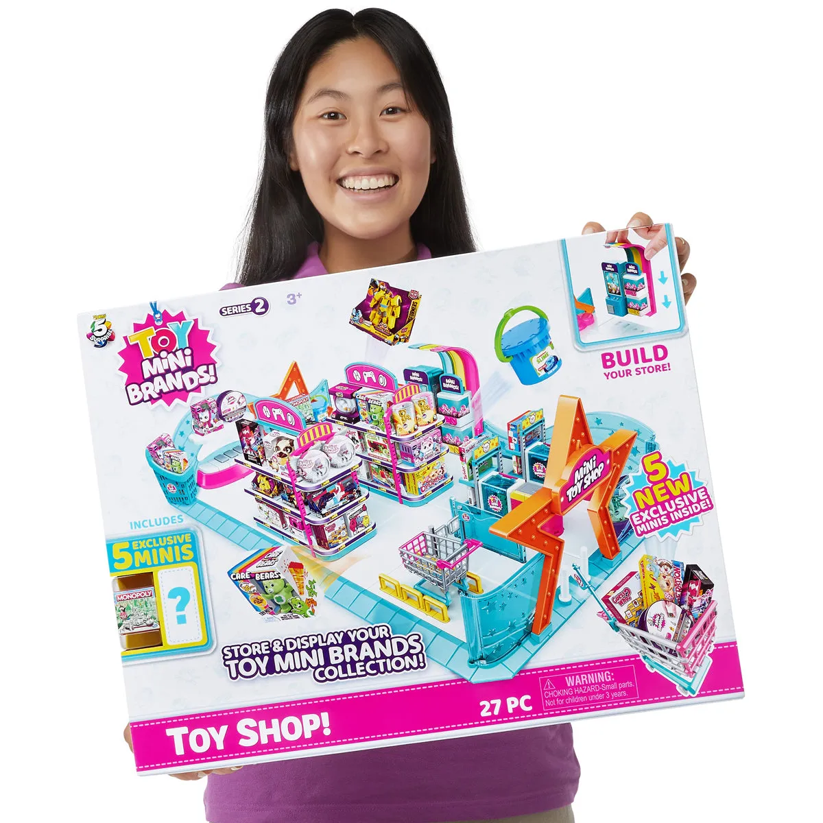 5 Surprise Toy Mini Brands Toy Shop Playset Series 2 by ZURU