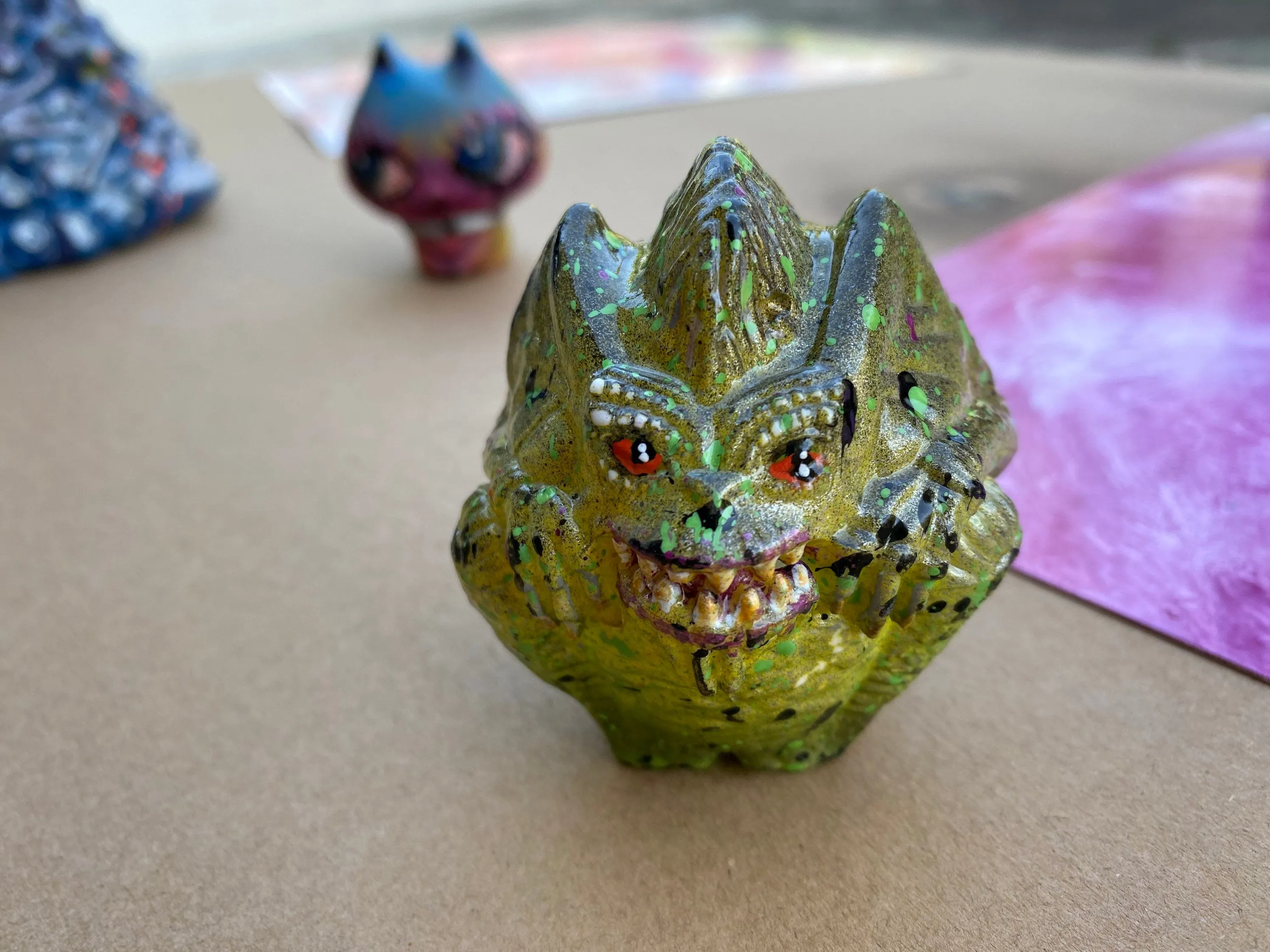 AEQEA Goblin Balls Bootleg Resin Art Toy Knockoff (U Mad Now Balls Buster Bully Boi)