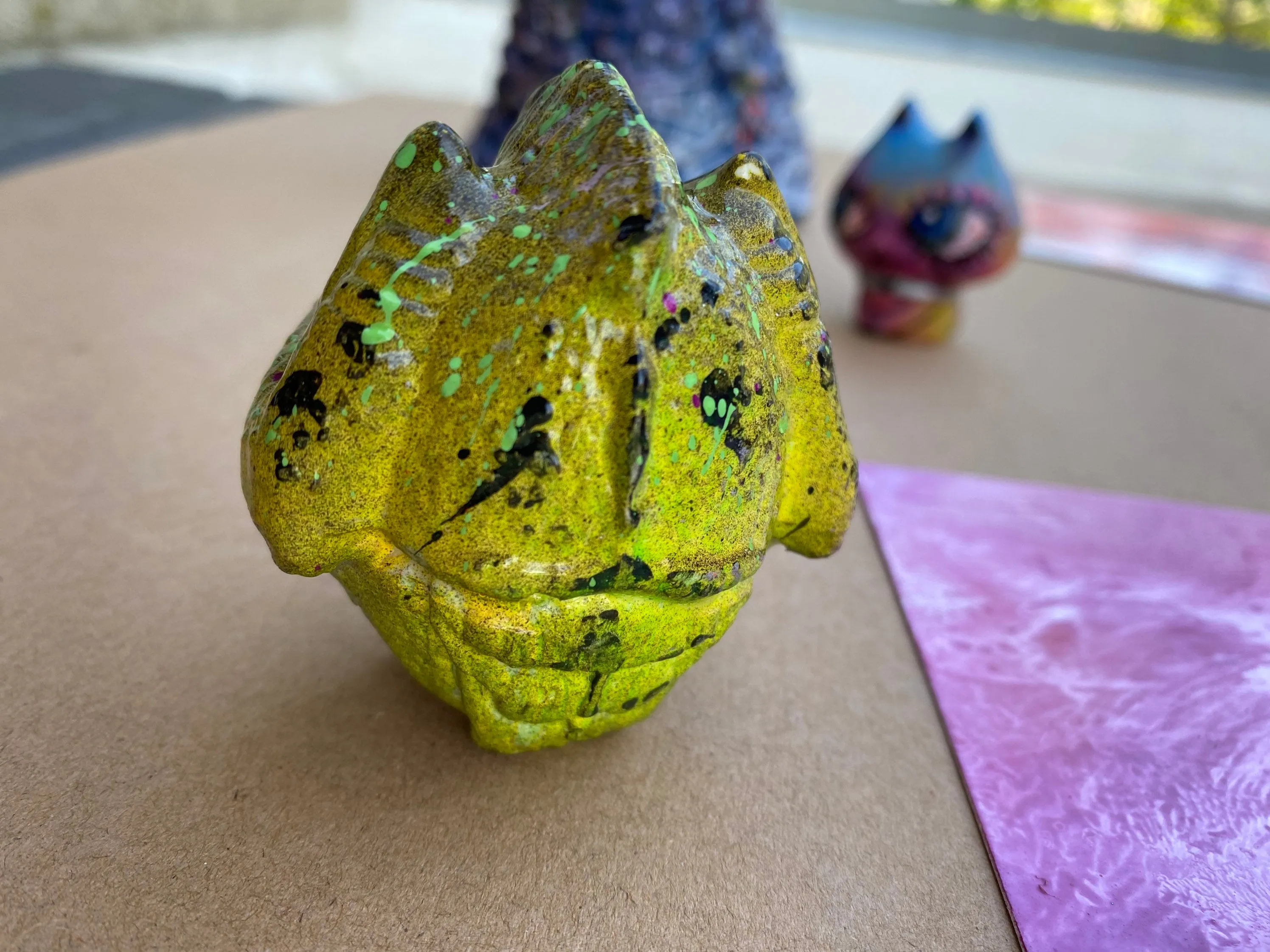 AEQEA Goblin Balls Bootleg Resin Art Toy Knockoff (U Mad Now Balls Buster Bully Boi)