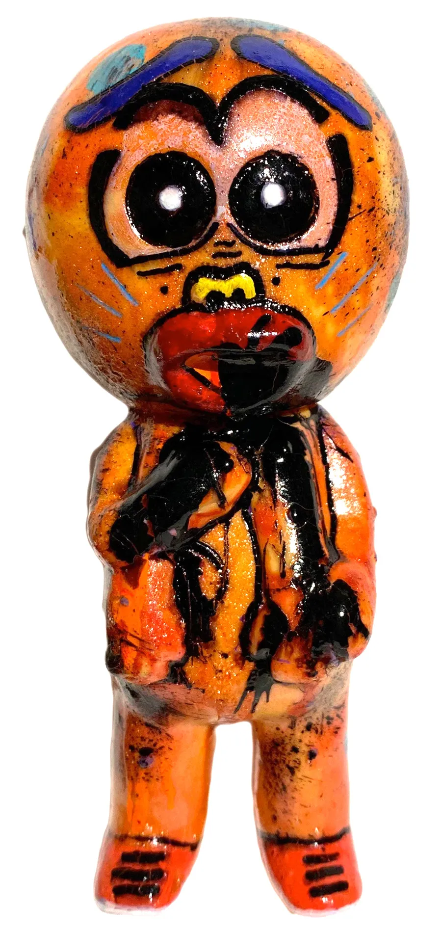 AEQEA "Cofvid Cleanser Cure / Purity Purge Program customized Big One Craft sofubi art toy sofvi designer soft vinyl figure Toho Japan