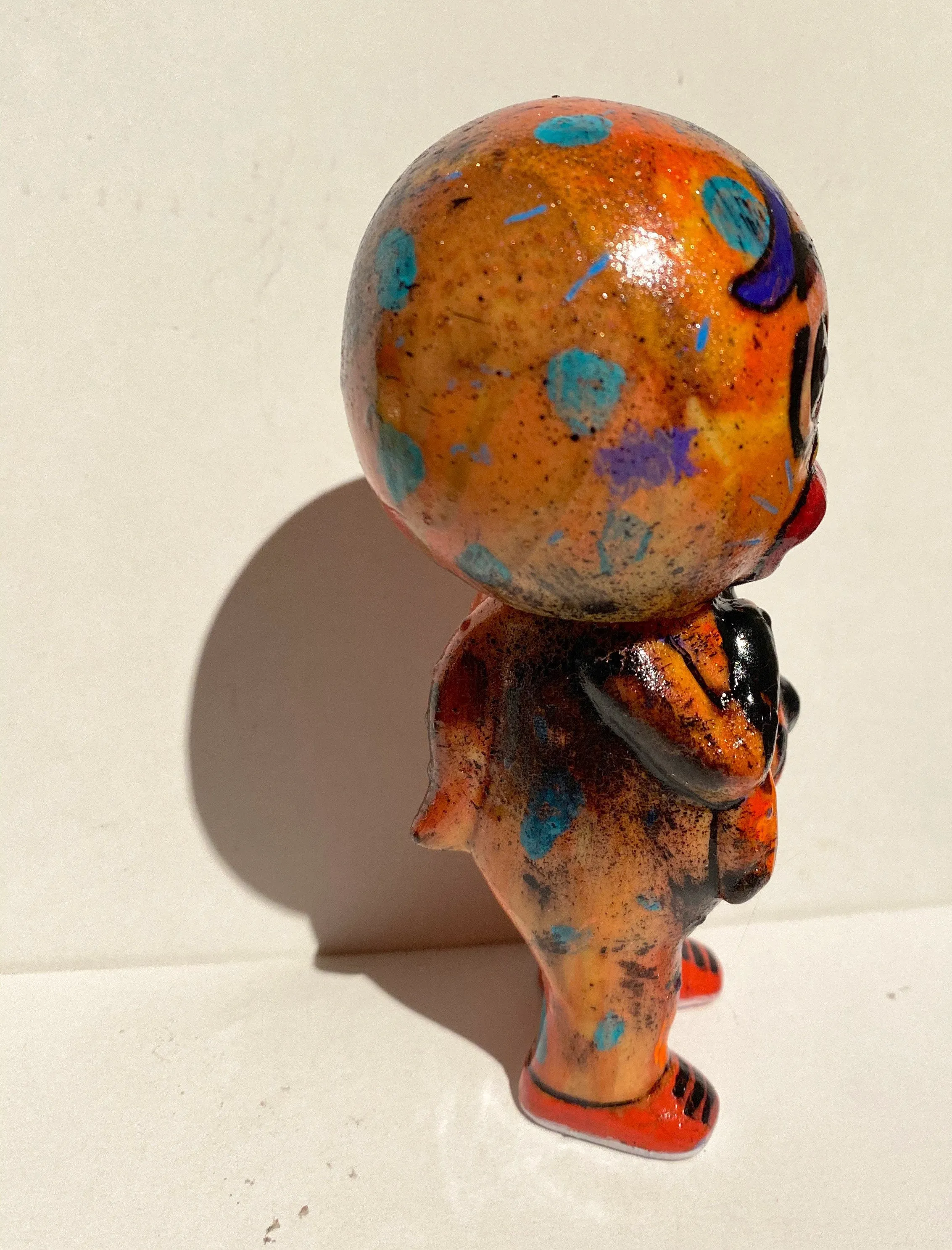 AEQEA "Cofvid Cleanser Cure / Purity Purge Program customized Big One Craft sofubi art toy sofvi designer soft vinyl figure Toho Japan