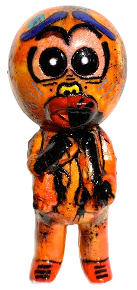 AEQEA "Cofvid Cleanser Cure / Purity Purge Program customized Big One Craft sofubi art toy sofvi designer soft vinyl figure Toho Japan