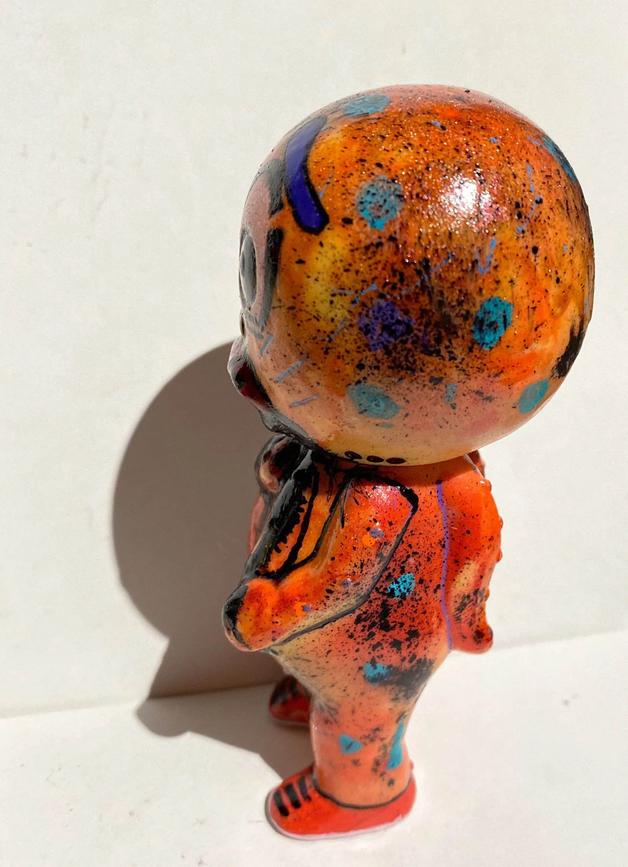 AEQEA "Cofvid Cleanser Cure / Purity Purge Program customized Big One Craft sofubi art toy sofvi designer soft vinyl figure Toho Japan