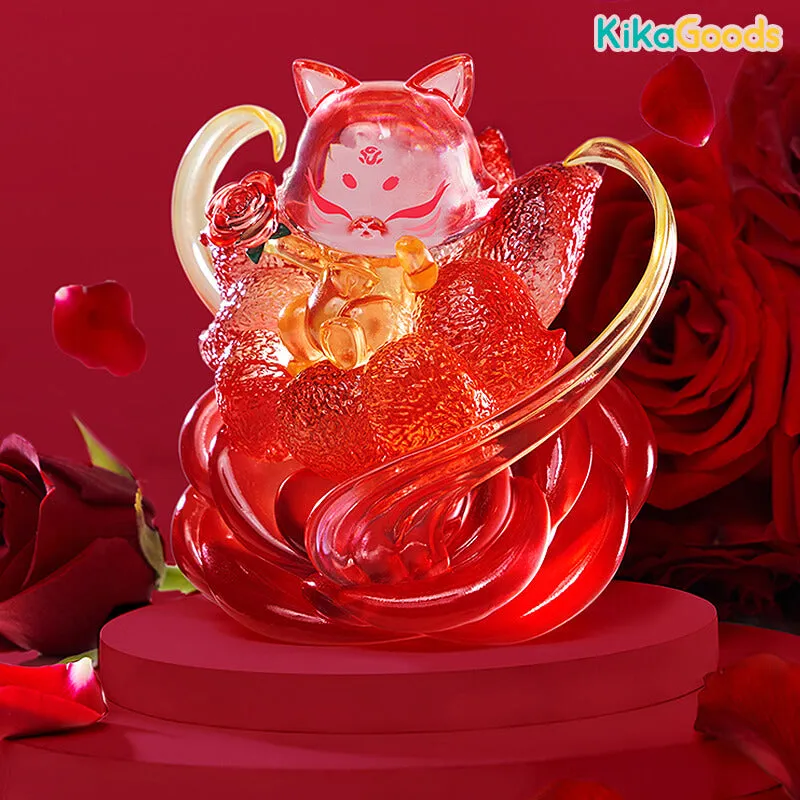 Ancient Nine Tail Fox Rose Fairy Series Blind Box