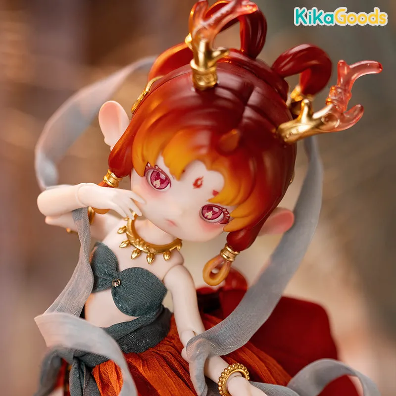 Antu China Dunhuang Nine Colored Deer Series Action Figure BJD Blind Box