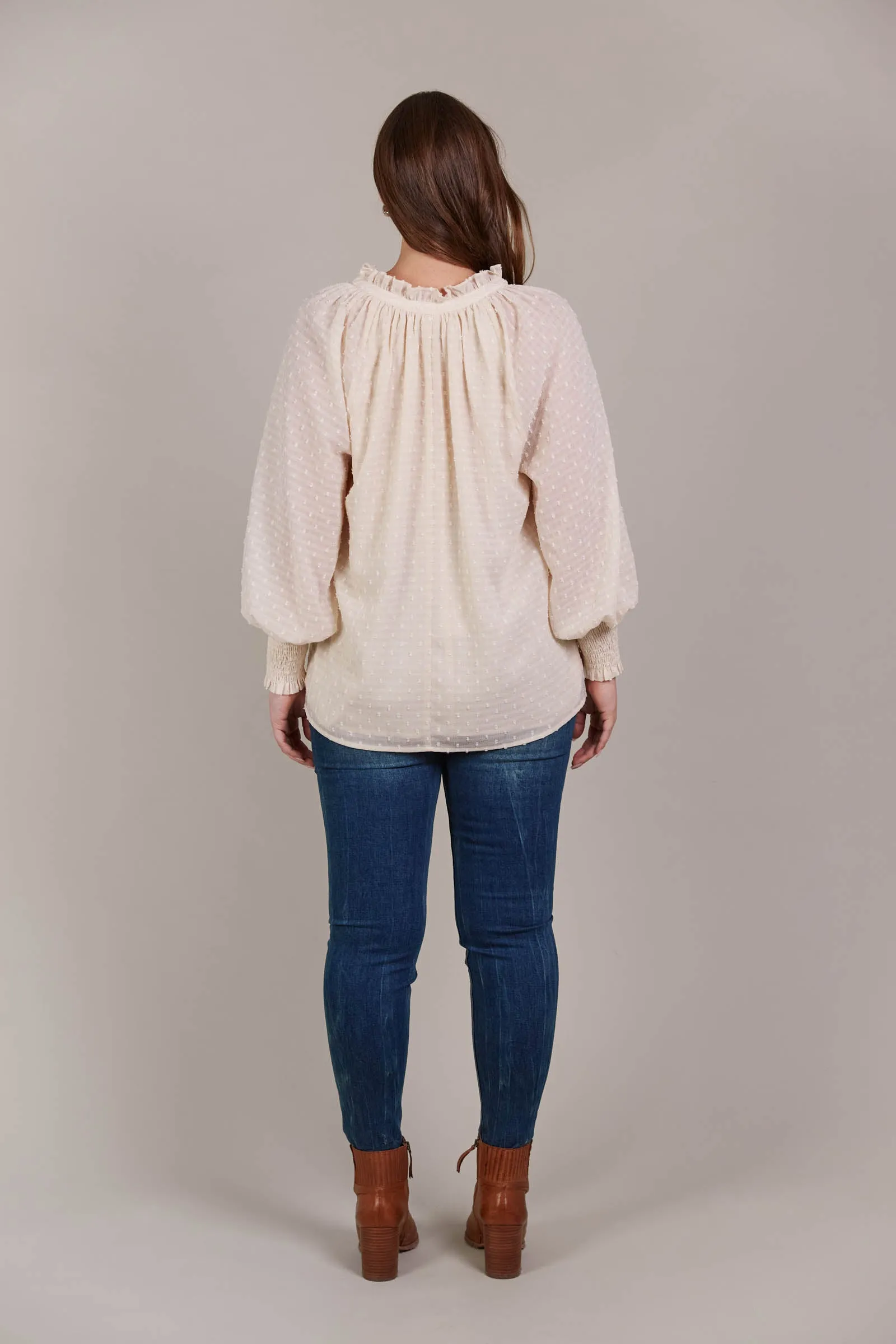 Ayana Blouse - Ecru
