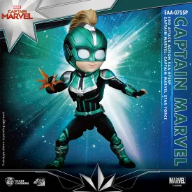 Beast Kingdom EAA-075SP Marvel Captain Marvel: Carol Danvers (Star Force Version) Egg Attack Action Figure