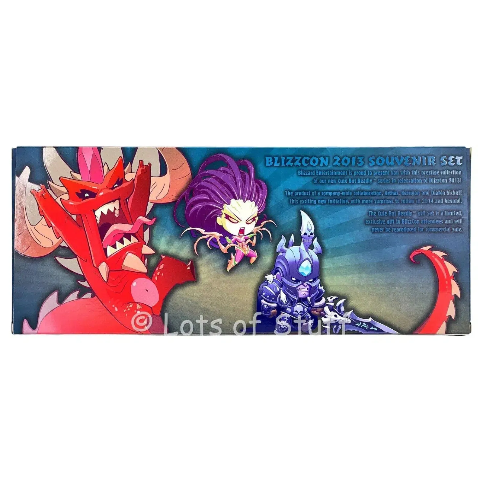 Blizzard Entertainment - Blizzcon 2013 Souvenir Set (Kerrigan, Diablo & Arthas Figures) - Happy Worker