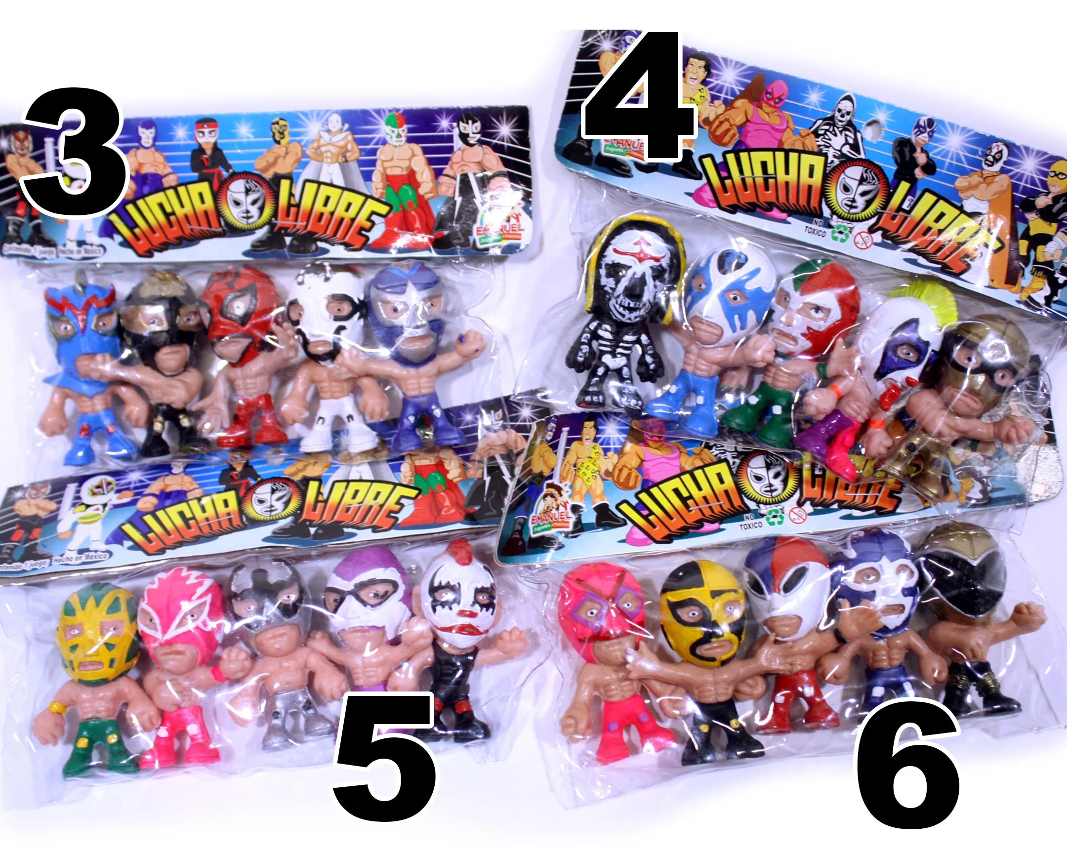 CABEZON MINI FIGURES 5-PACK