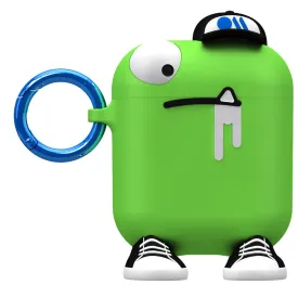 CASE-MATE CreaturePods AirPods Case - Chuck The Cool Guy - Green