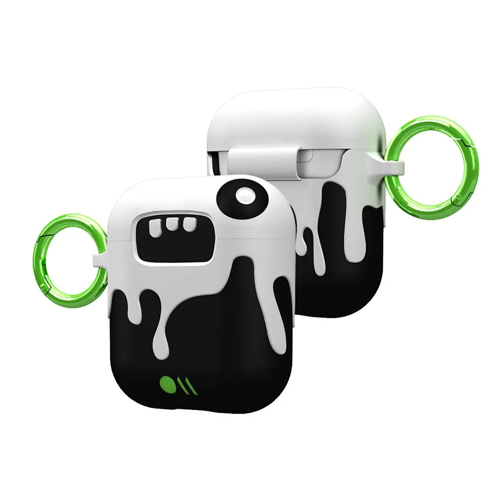 CASE-MATE CreaturePods AirPods Case - Ozzy Dramatic - White/Black