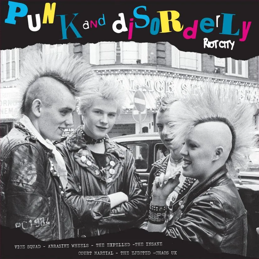 Comp - Punk And Disorderly Riot City LP Exclusive Yellow