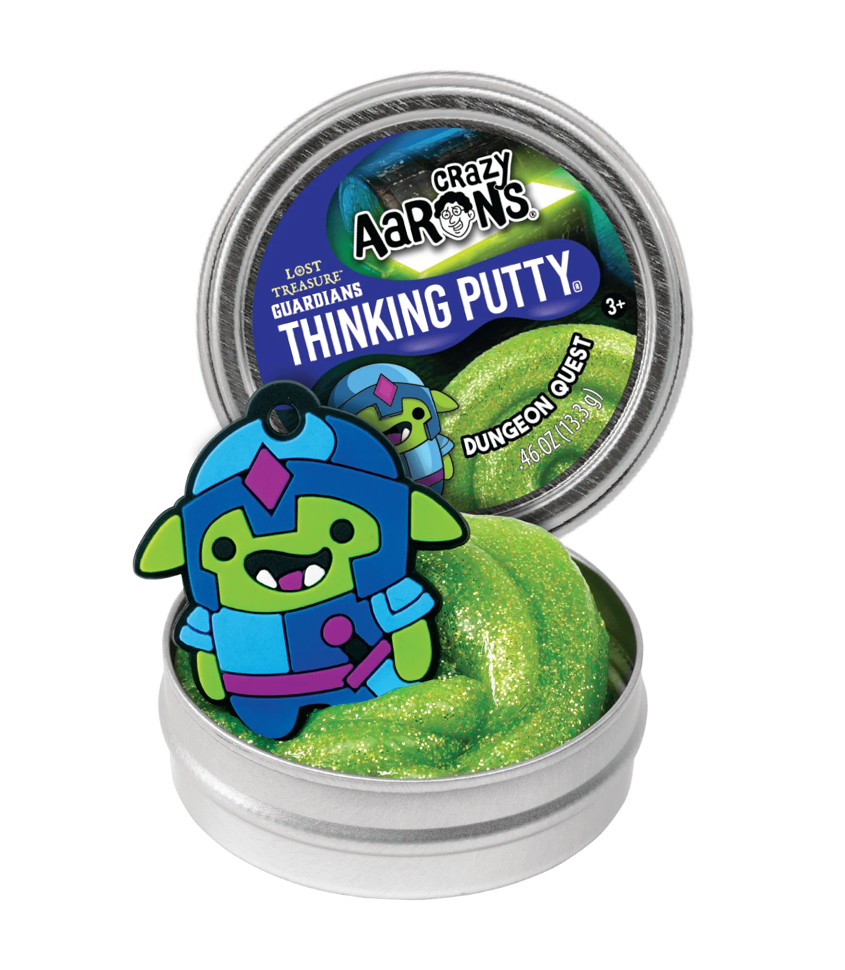 Crazy Aaron's Thinking Putty - 2" Treasure Surprise - Lost Treasure Guardians