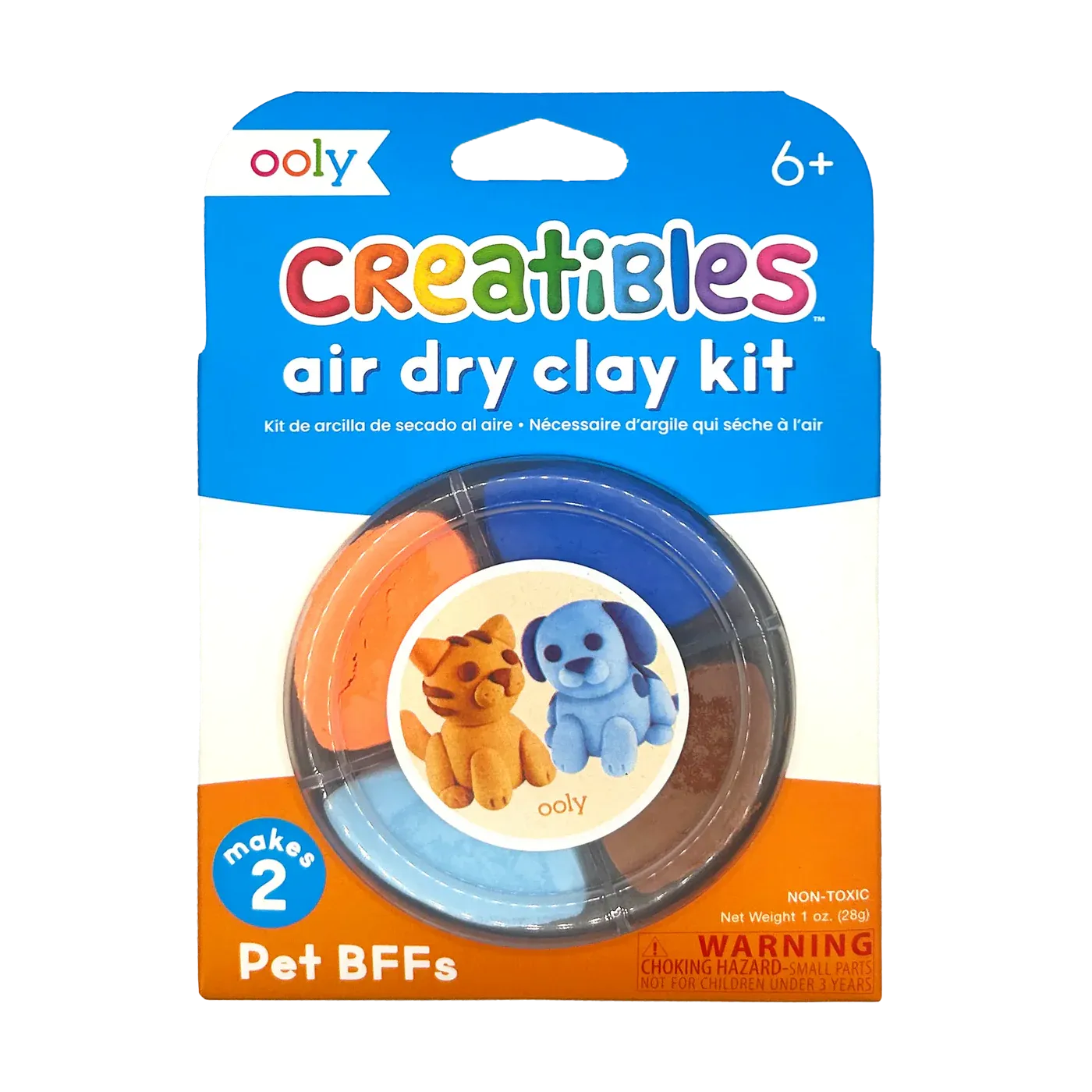 Creatibles Mini Air Dry Clay Kit - Pet BFFs