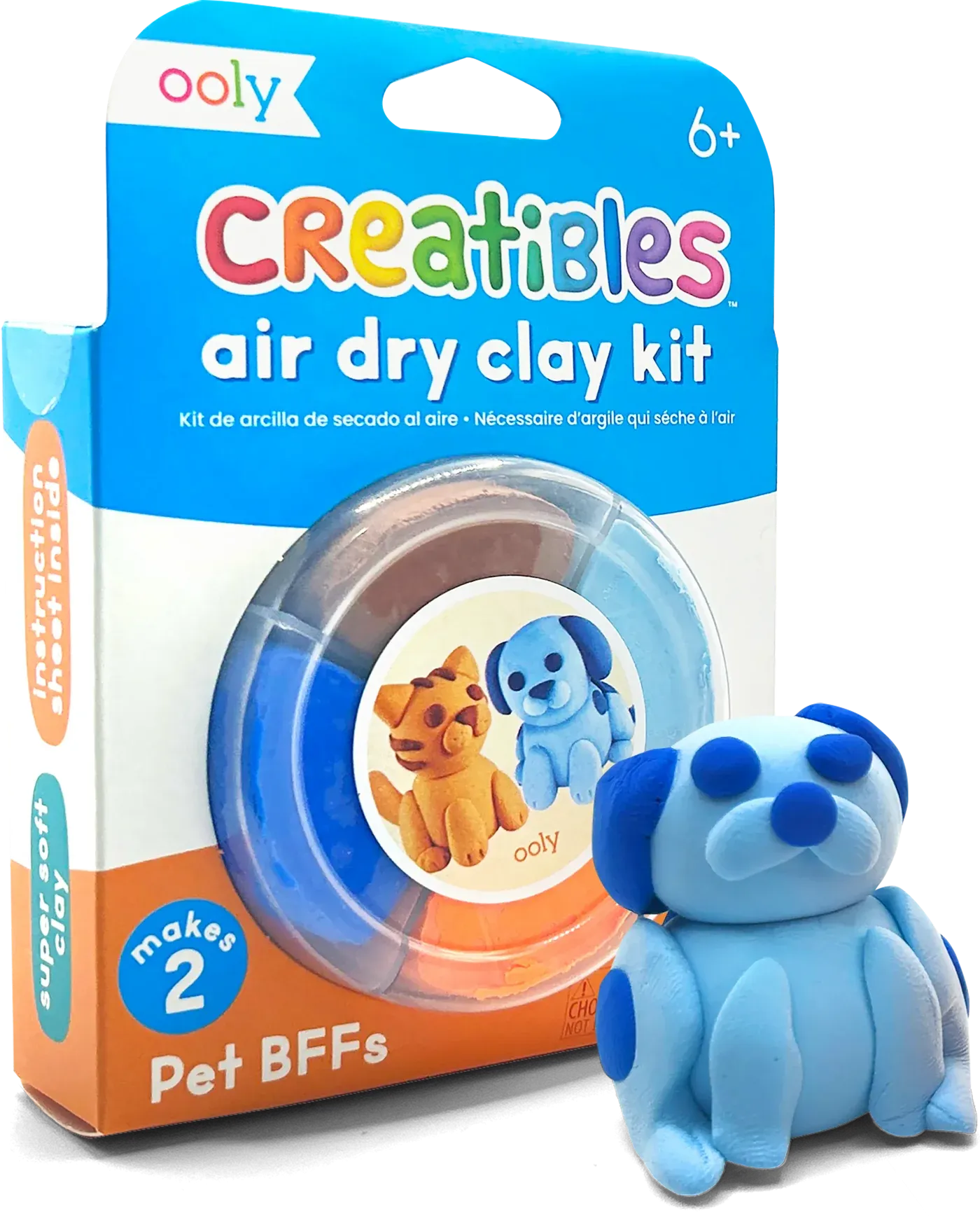 Creatibles Mini Air Dry Clay Kit - Pet BFFs