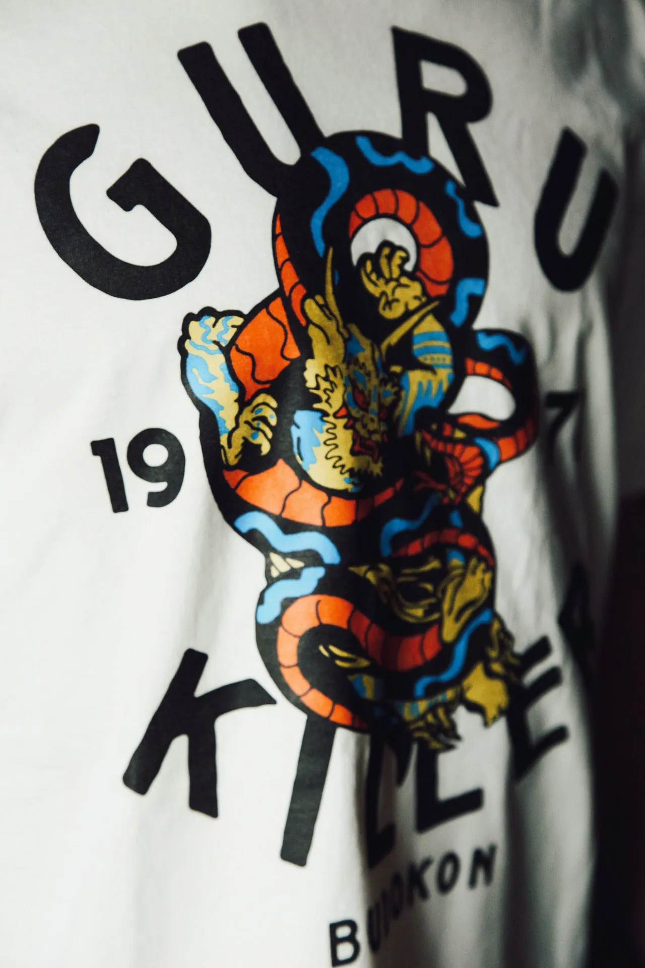 CREME DRAGON SERPENT HOMME TEE