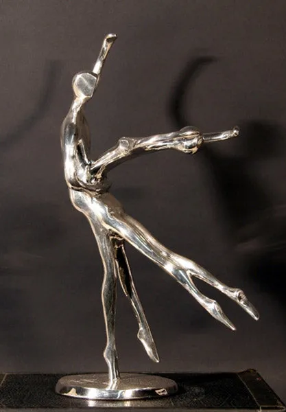 Dance of Love, Danza de Amor Bronze with silver plating - Almanzor