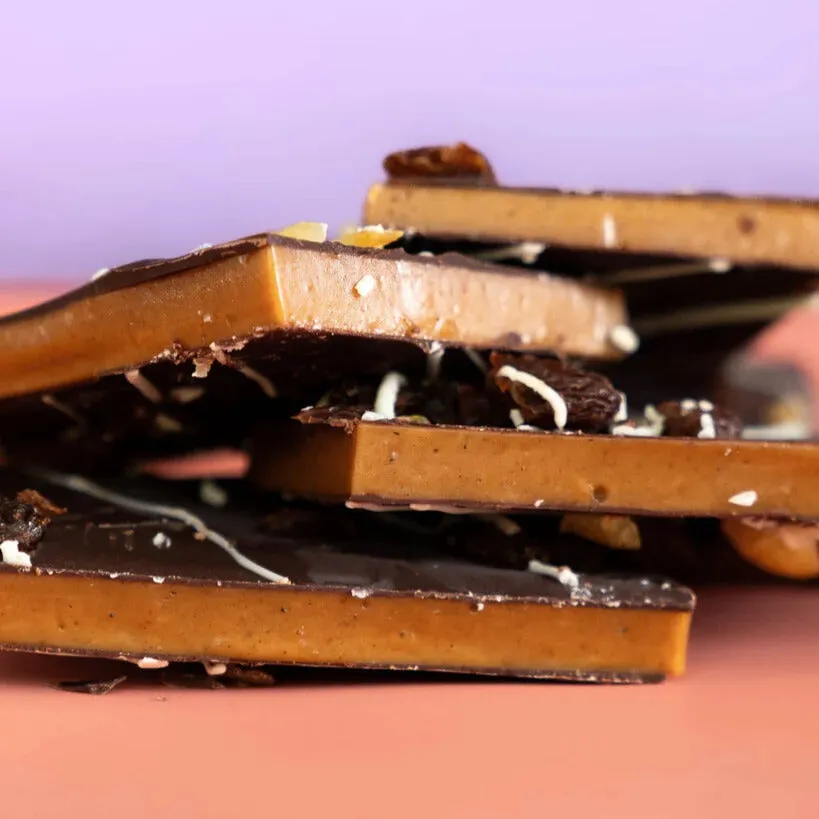 Dark Chocolate & Spiced Toffee - 200g Jar