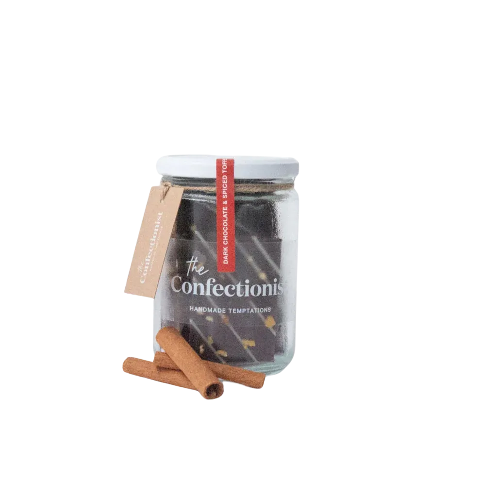 Dark Chocolate & Spiced Toffee - 200g Jar