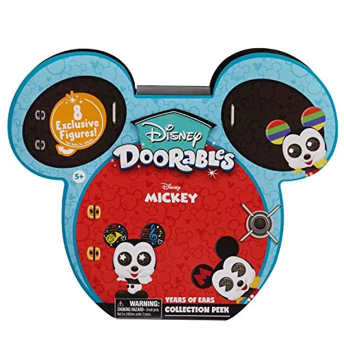 Disney Doorables Mickey Mouse Years of Ears Collection Peek, Includes 8 Exclusive Mini Figures,