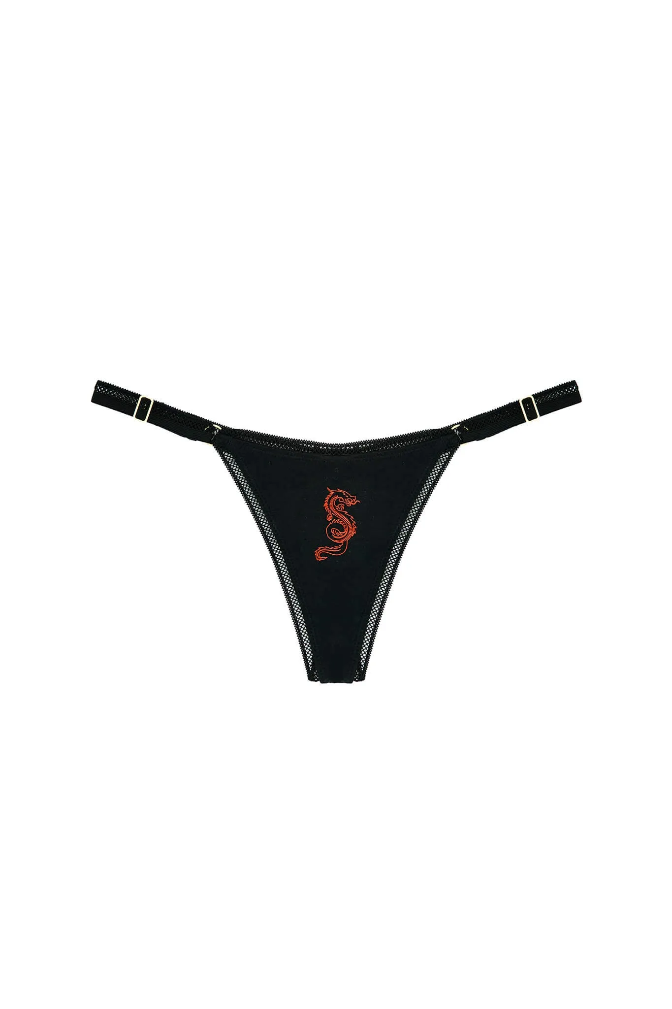 Dragon 3-Pack Cotton Thongs • Curve