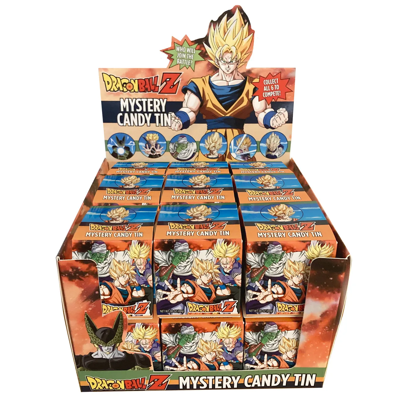Dragon Ball Z Candy Tin Blind Box
