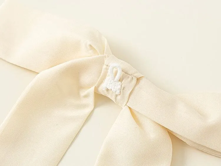 Dreamy Blossom Bowknot Tulle Princess Dress
