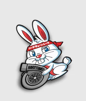 Easter Bunny Turbo Sticker