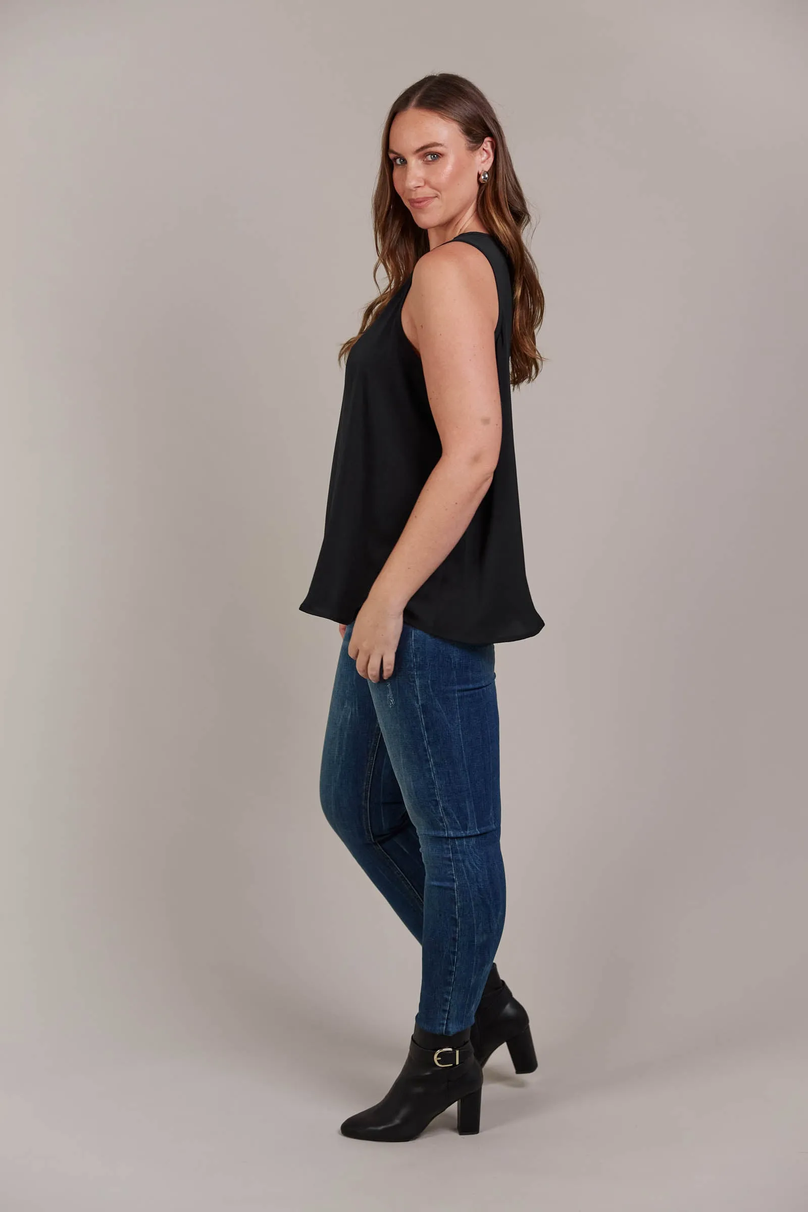 Elsie Tank - Black
