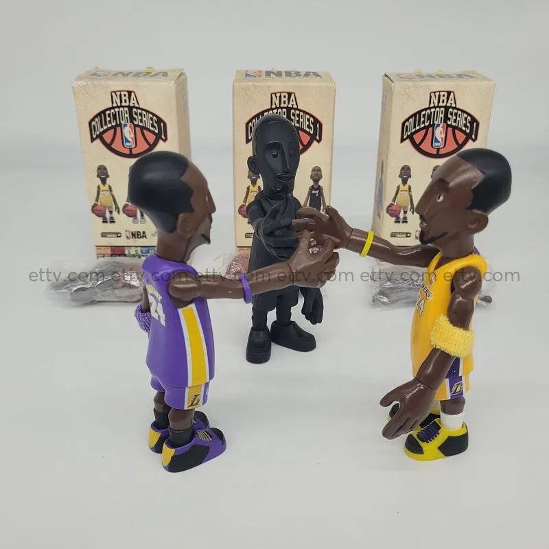 ETTV 2010 MINDstyle NBA Coolrain Blind Box Series: Kobe Bryant Complete Set - A Collector's Dream and Rarity