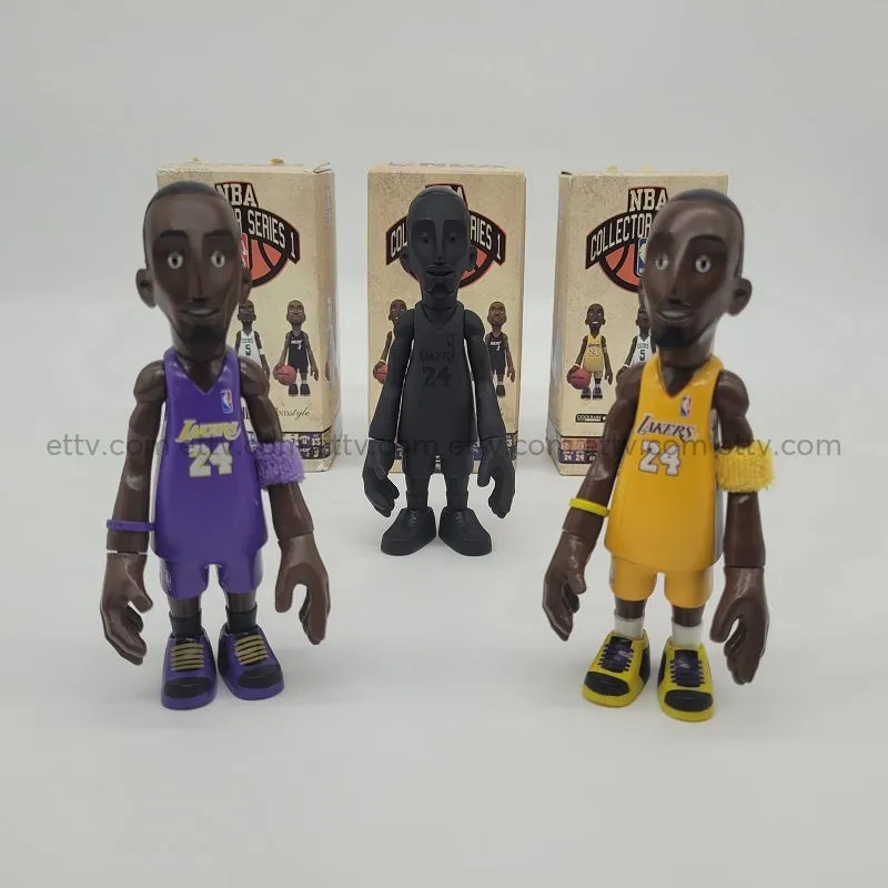 ETTV 2010 MINDstyle NBA Coolrain Blind Box Series: Kobe Bryant Complete Set - A Collector's Dream and Rarity