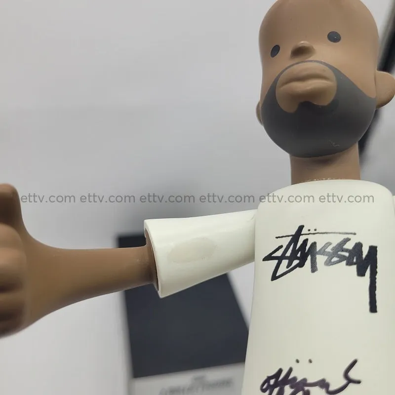 ETTV 2014 J Dilla Limited Edition Stüssy and Donuts Figures, Signed by Maureen Yancey