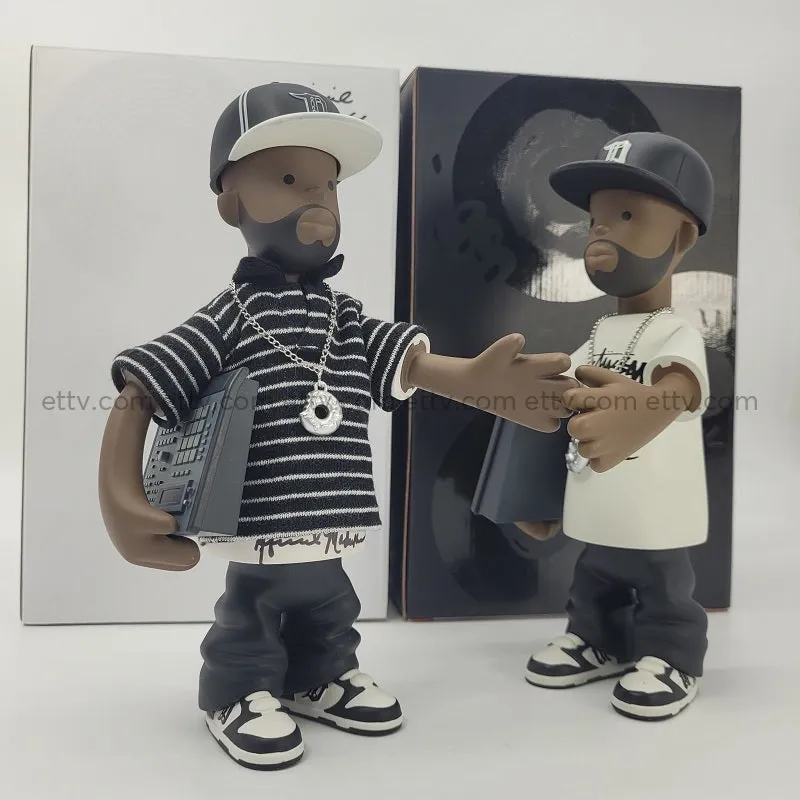 ETTV 2014 J Dilla Limited Edition Stüssy and Donuts Figures, Signed by Maureen Yancey