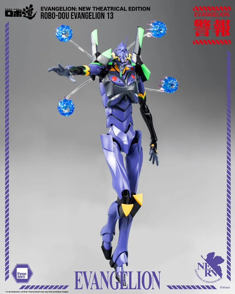 evangelion: new theatrical edition robo-dou action figure evangelion 13 28 cm  figurines  anime  figure