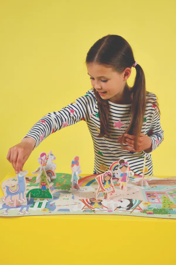 Fairy Tale 60 Piece Puzzle with Figures