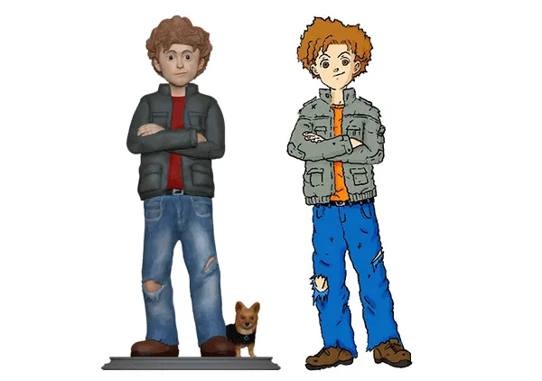 FANTASY FIGURINES FROM PHOTO