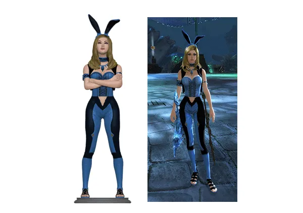 FANTASY FIGURINES FROM PHOTO