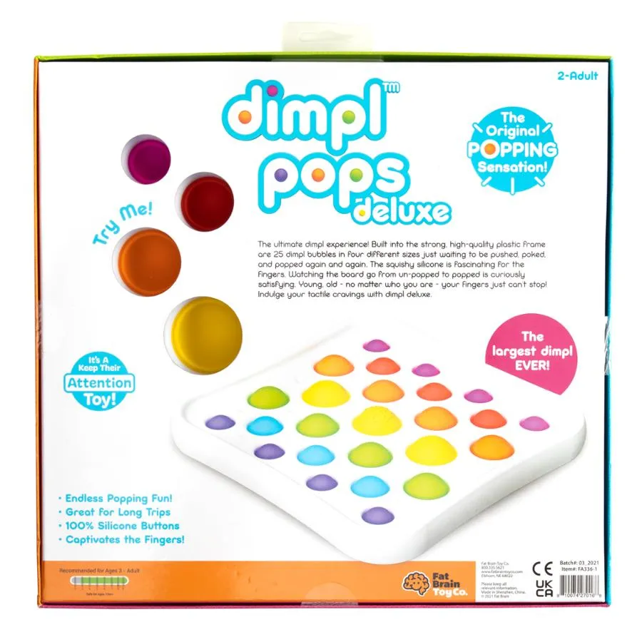 Fat Brain Toys Dimpl Pops Deluxe