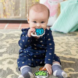 Fat Brain Toys Teether Blue