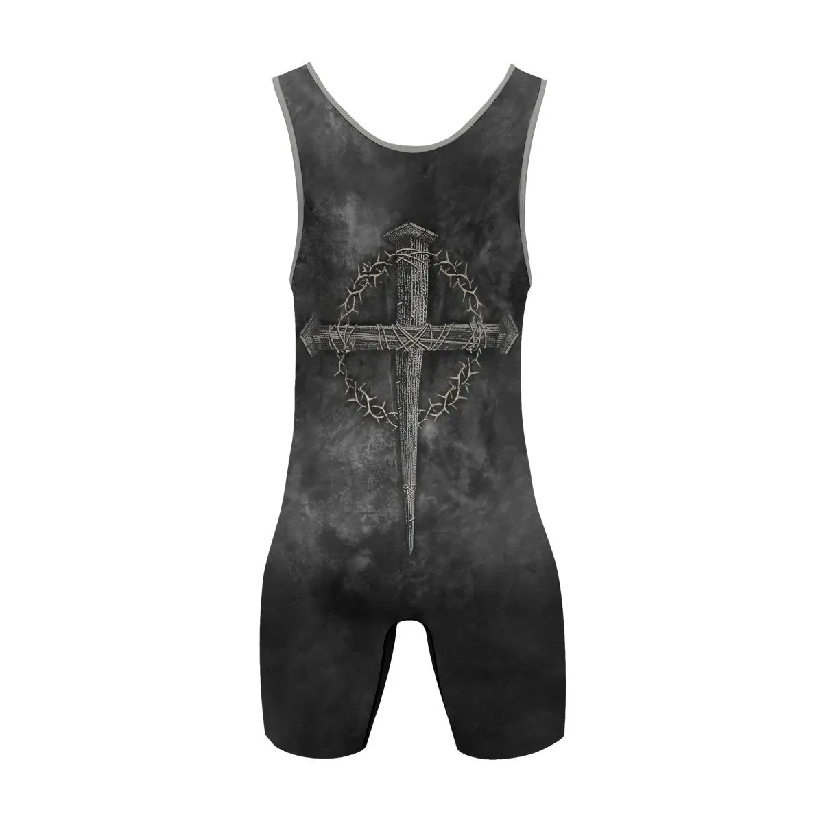 Father Man Of God Wrestling Singlets