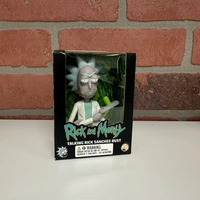 Figure - Rick And Morty Talking Rick Sanchez Bust