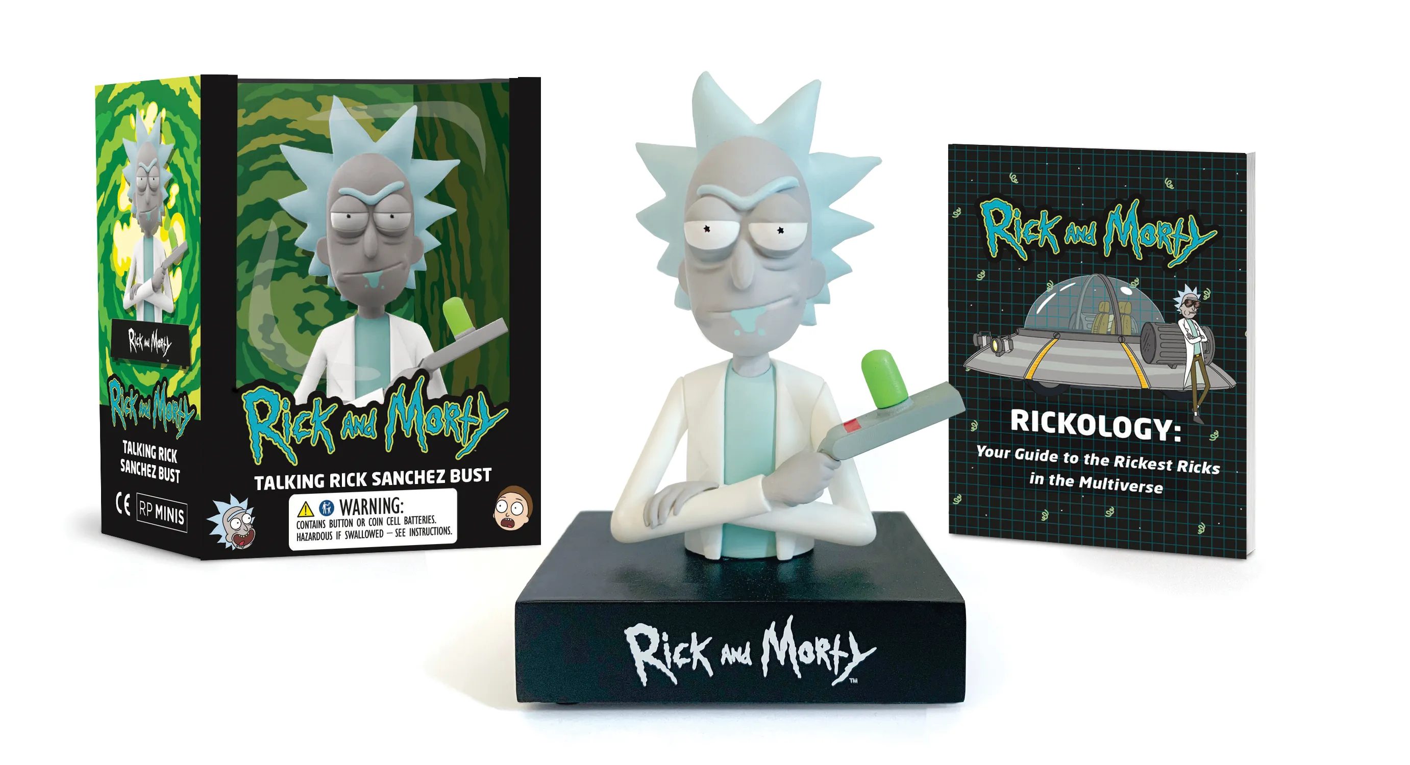 Figure - Rick And Morty Talking Rick Sanchez Bust