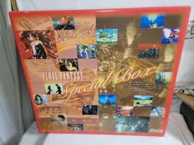 FINAL FANTASY CocaCola Limited Special Box 36 Figure Tshirt Movie Book