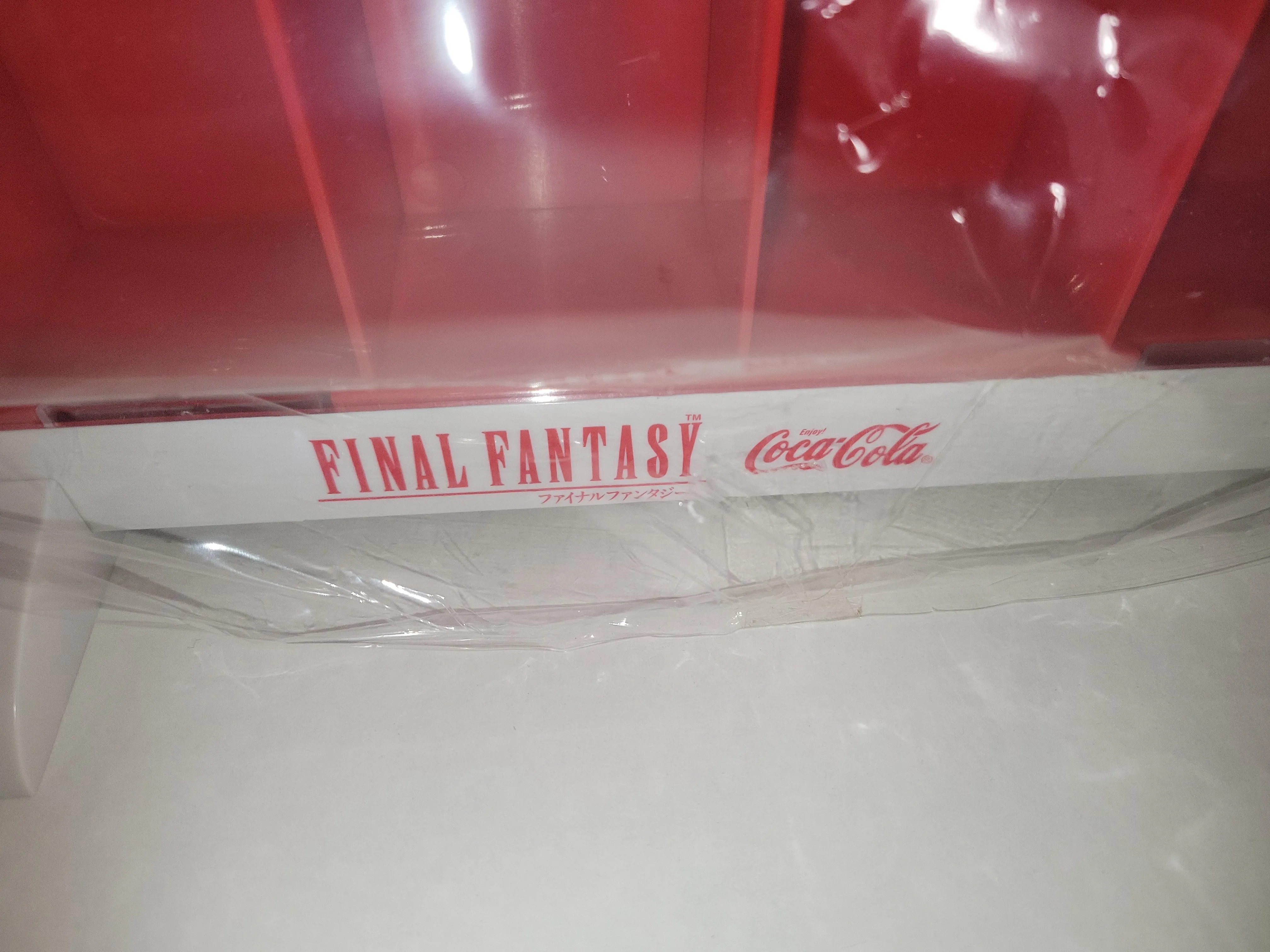 FINAL FANTASY CocaCola Limited Special Box 36 Figure Tshirt Movie Book