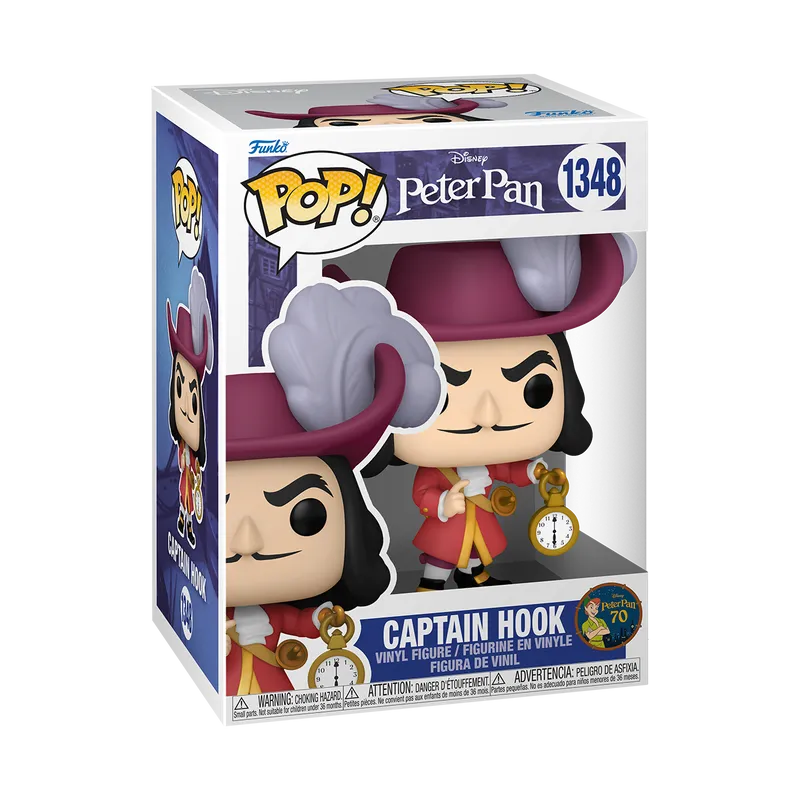 Funko Pop! Captain Hook -Disney Peter Pan