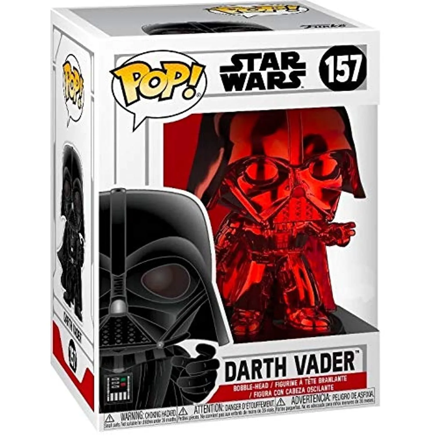 Funko Pop! Star Wars - Darth Vader (Red Chrome) Exclusive